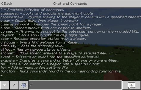 commands in minecraft|minecraft realms commands list.